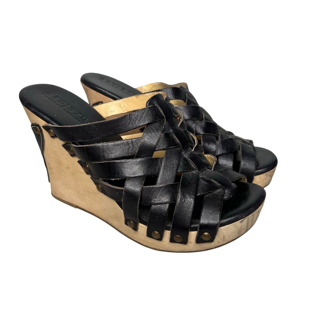 Bed Stu Y2K Platform Wedge Size 8